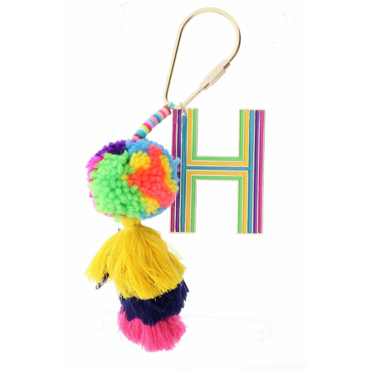 Enamel Letter Purse Charms Bright & Happy (Different Letters Available)