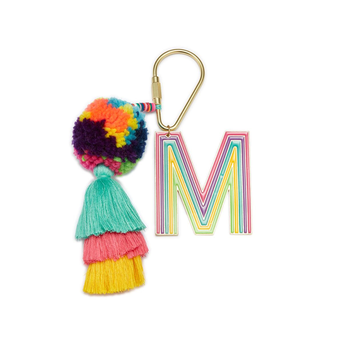 Enamel Letter Purse Charms Bright & Happy (Different Letters Available)
