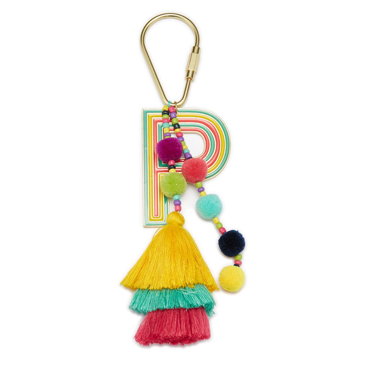 Enamel Letter Purse Charms Bright & Happy (Different Letters Available)
