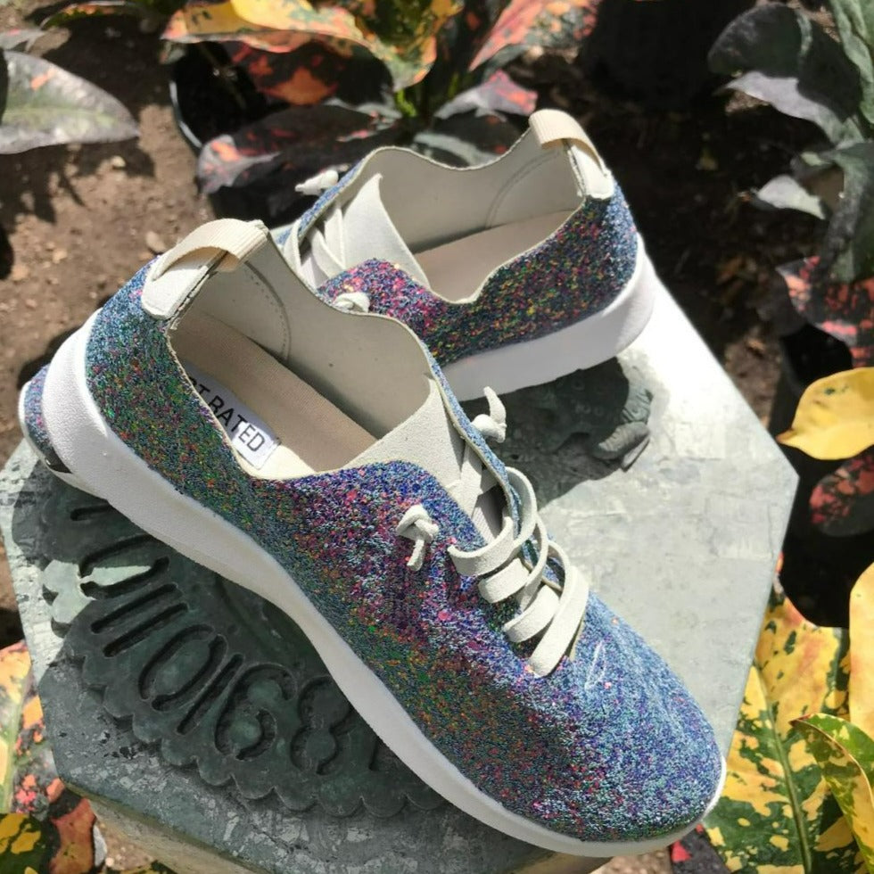 Multi Glitter Mayo Easy Slip on Sneaker