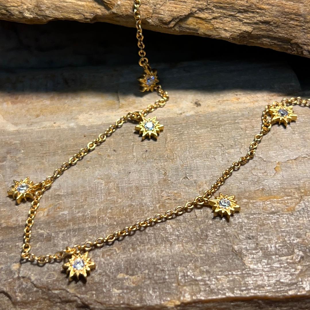 Celeste Delicate Charm Necklace