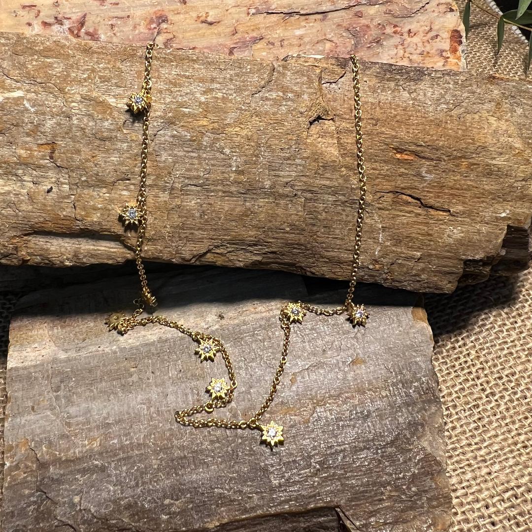 Celeste Delicate Charm Necklace