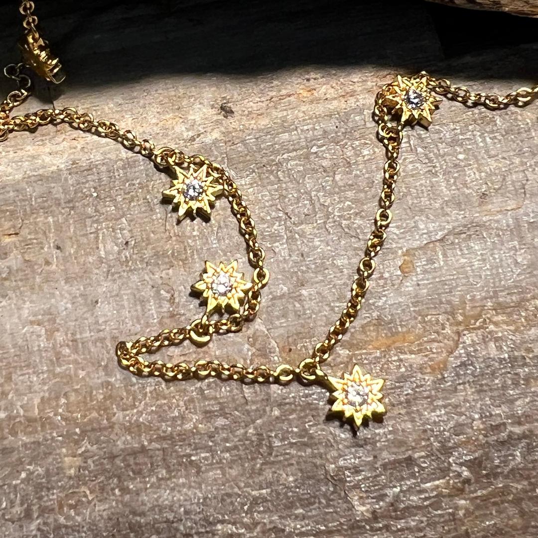 Celeste Delicate Charm Necklace