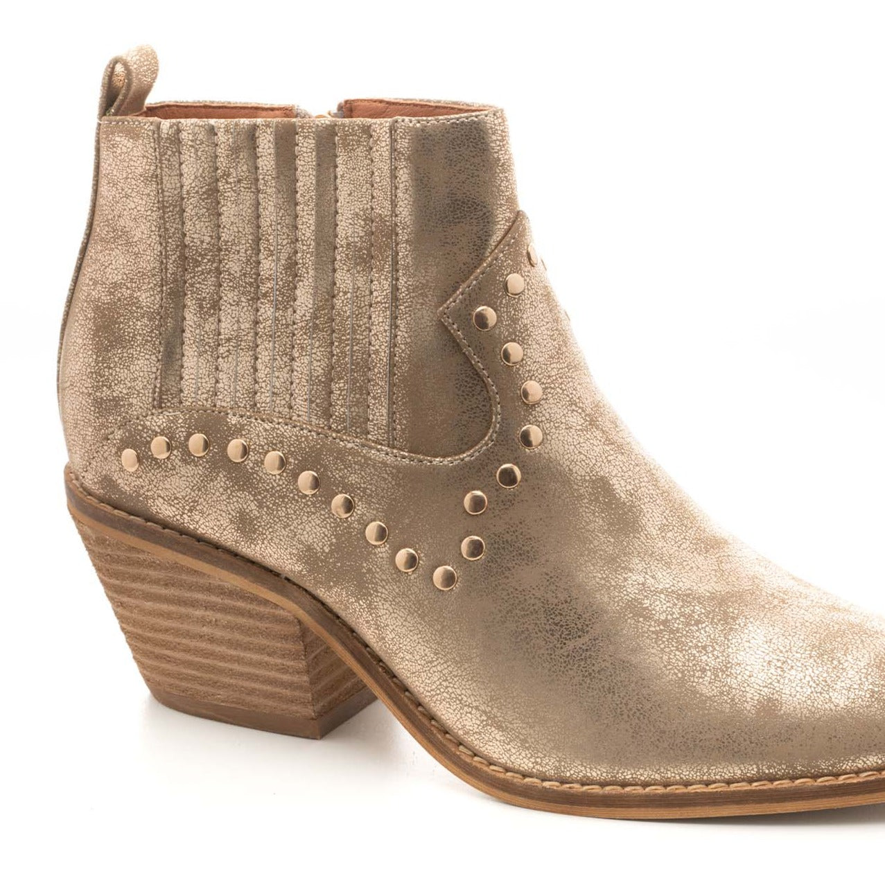 On Fleek Gold Bootie