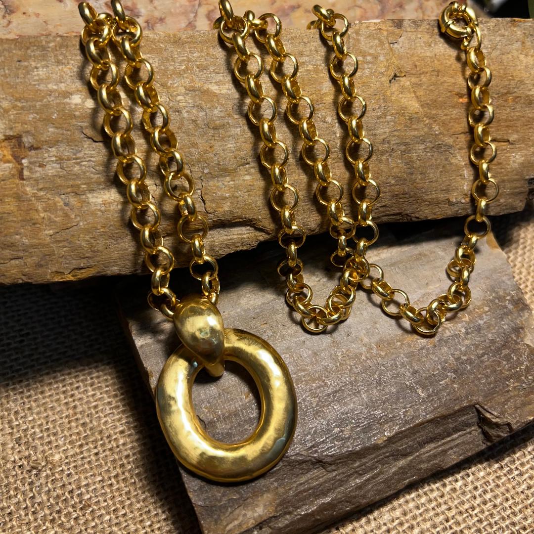 Palermo Pendant Link Necklace