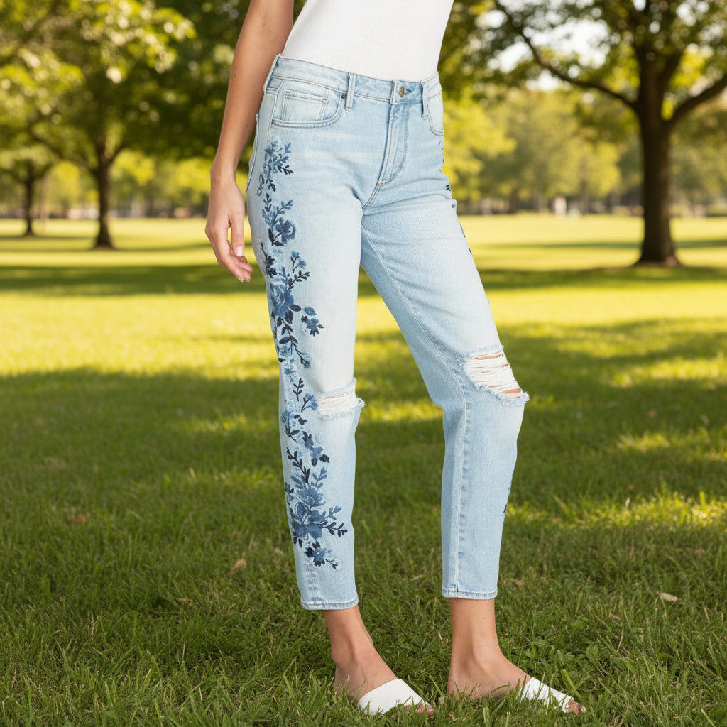 Driftwood Gizelle In Blue Eden Denim