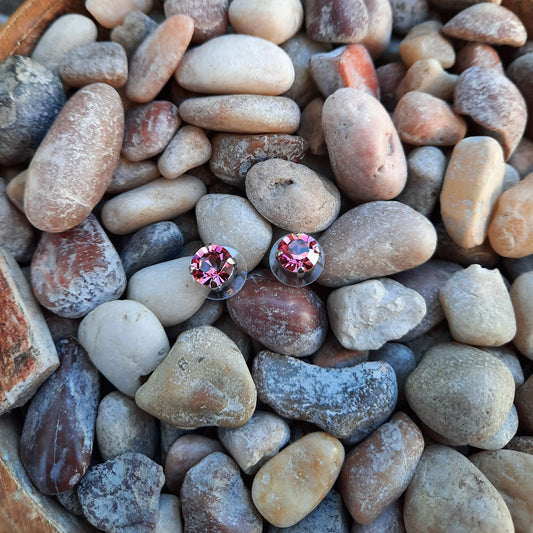 Must-Have Everyday Stud Earrings in "Rose"