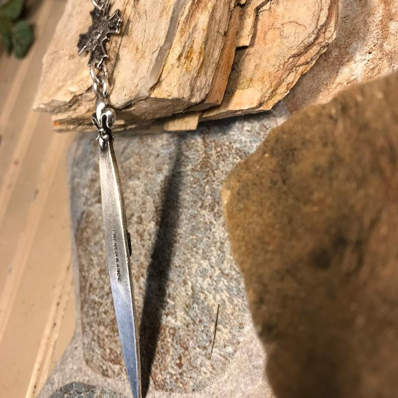Moonlight Mix with Silver, Immacule and Pointu Pendant Necklace