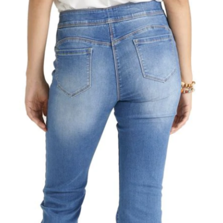 OMG Wide Leg Jeans - Medium Denim