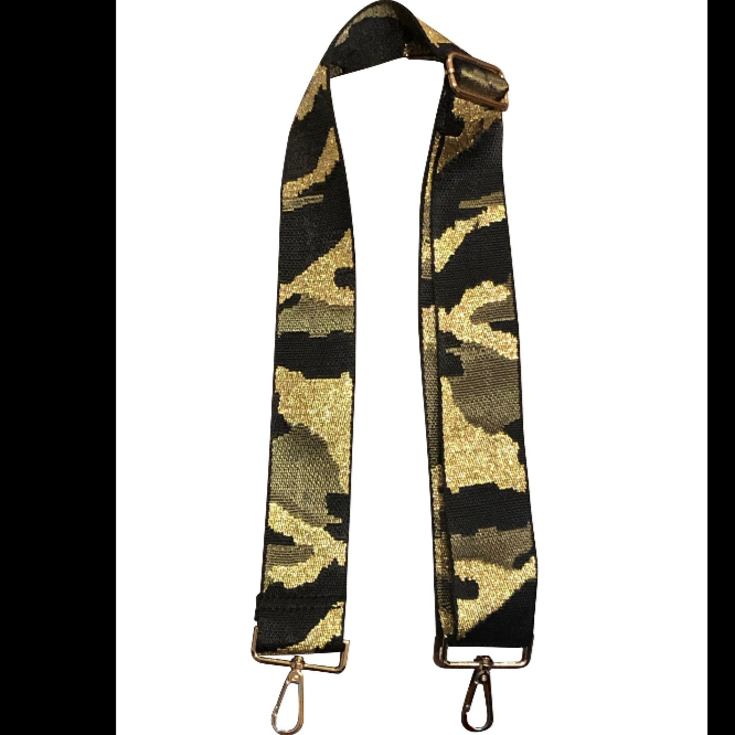 Metallic Army Adjustable Strap