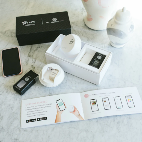 Pura + Bridgewater Smart Home Diffuser Set-Sweet Grace, Afternoon Retreat