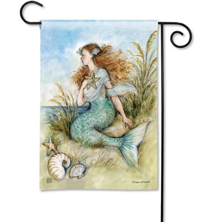 Mermaid Song Garden Flag
