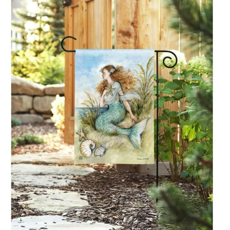 Mermaid Song Garden Flag