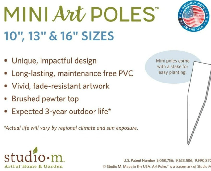Friend 10" Mini Art Pole