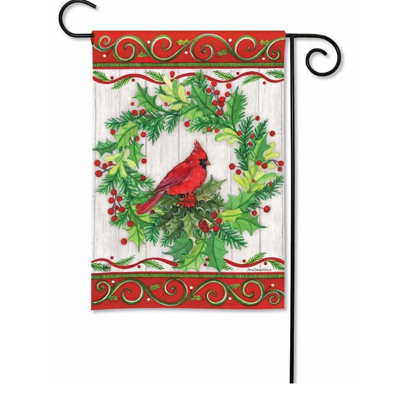 Cardinal Joy Garden Flag
