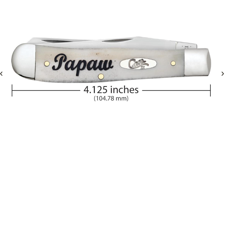 Embellished Smooth Natural Bone Trapper In Gift Tin