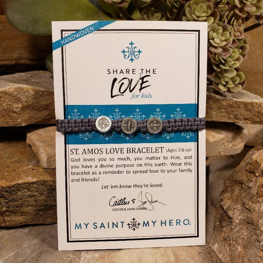 Share the Love St. Amos Love Slate Bracelet for Kids