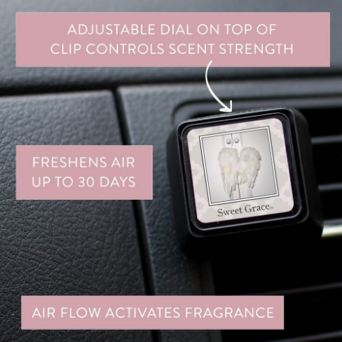 Auto Vent Clip-Sweet Grace