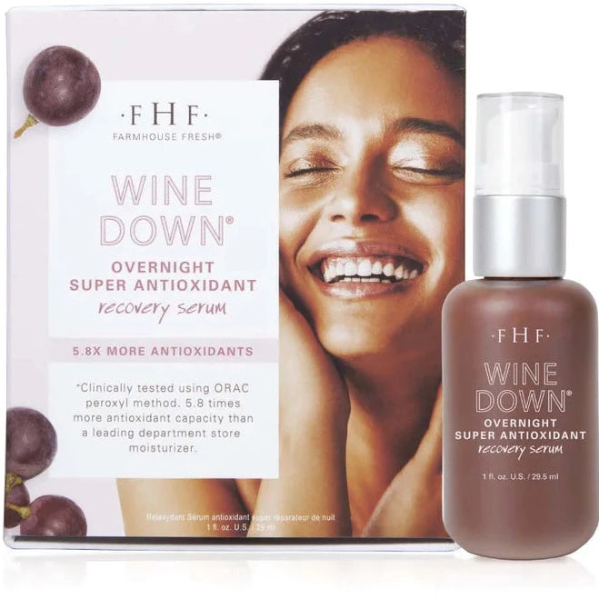 Wine Down® Overnight Super Antioxidant Recovery Serum