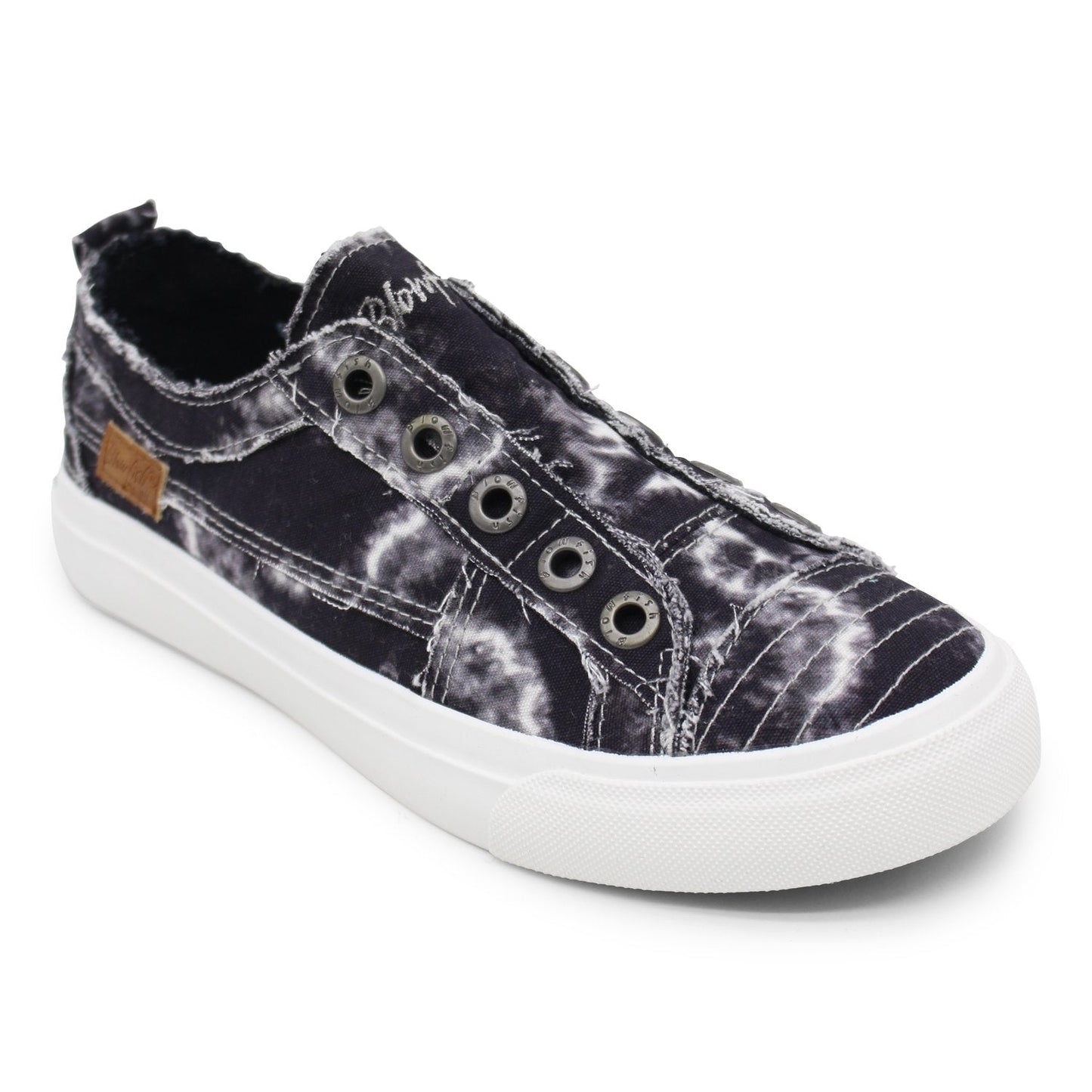 Play Shadow Tie Dye Canvas Slip On Sneaker