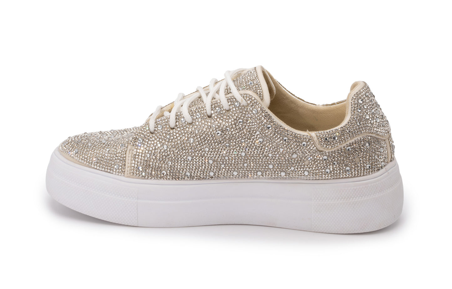 BEDAZZLE Clear Rhinestone Sneaker