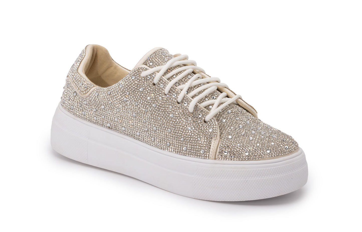 BEDAZZLE Clear Rhinestone Sneaker