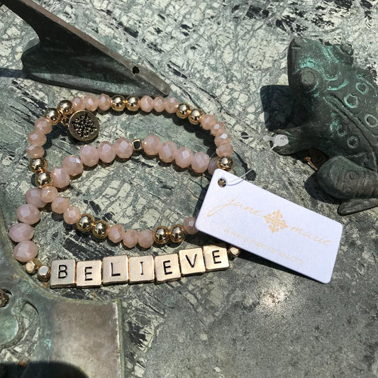 Pink Believe Bracelet
