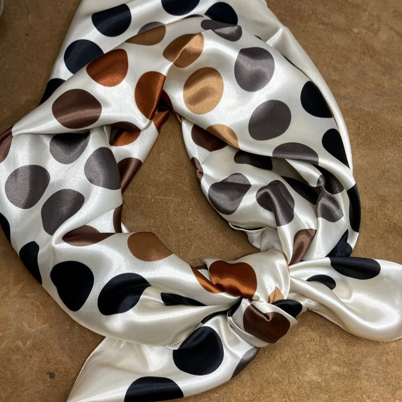 Dotted Wild Rag Bandana Scarf