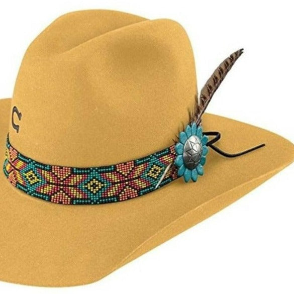 Yellow Gold Digger Felt Hat