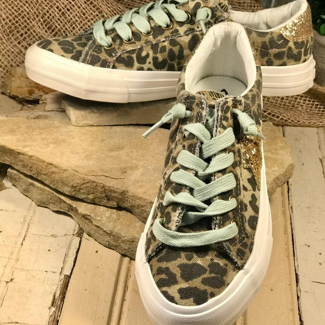 Cosmic Leopard Sneaker
