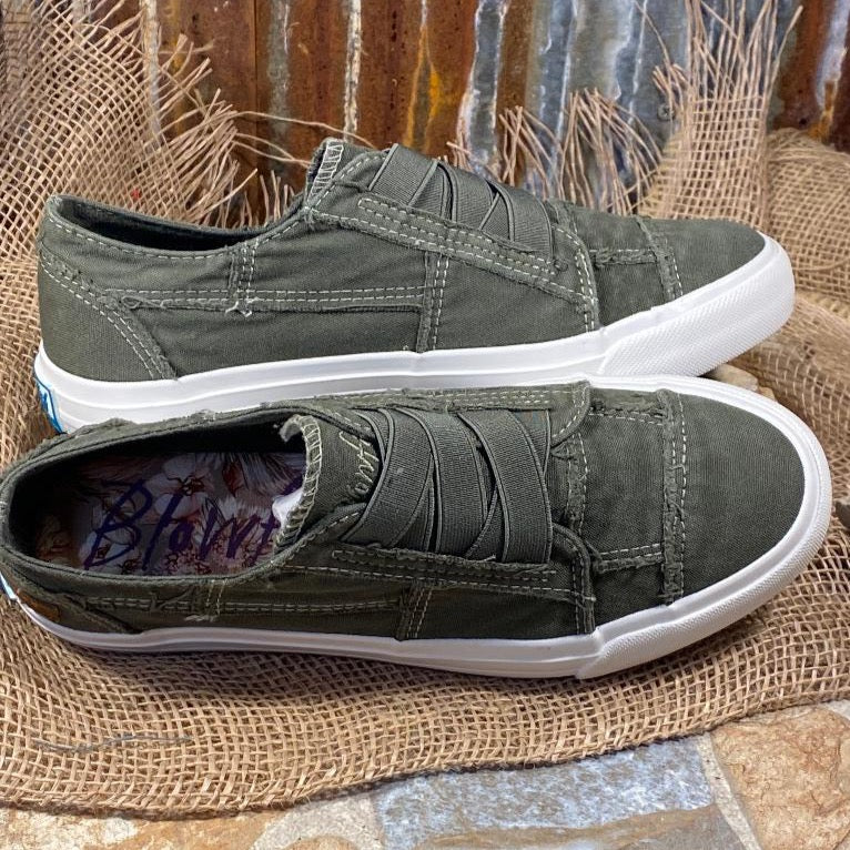 Marley Washed Canvas Slip On Sneaker