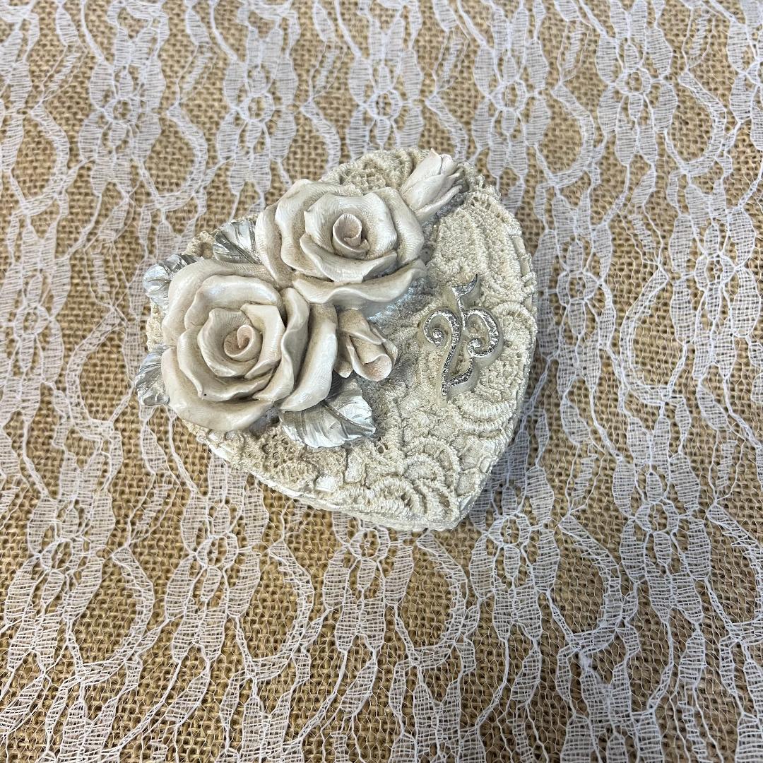 Heart 25th Anniversary Trinket Box