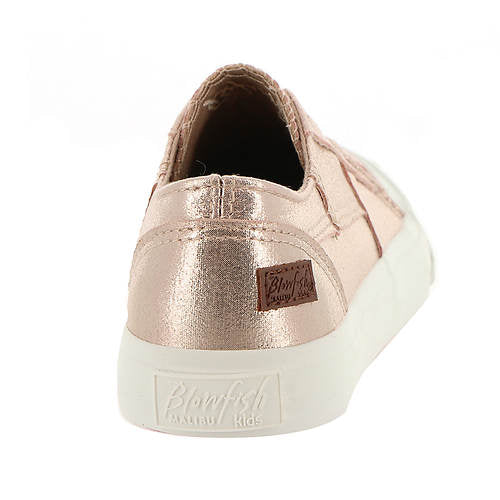 Kids Marley-K Metallic Canvas Slip On Sneakers