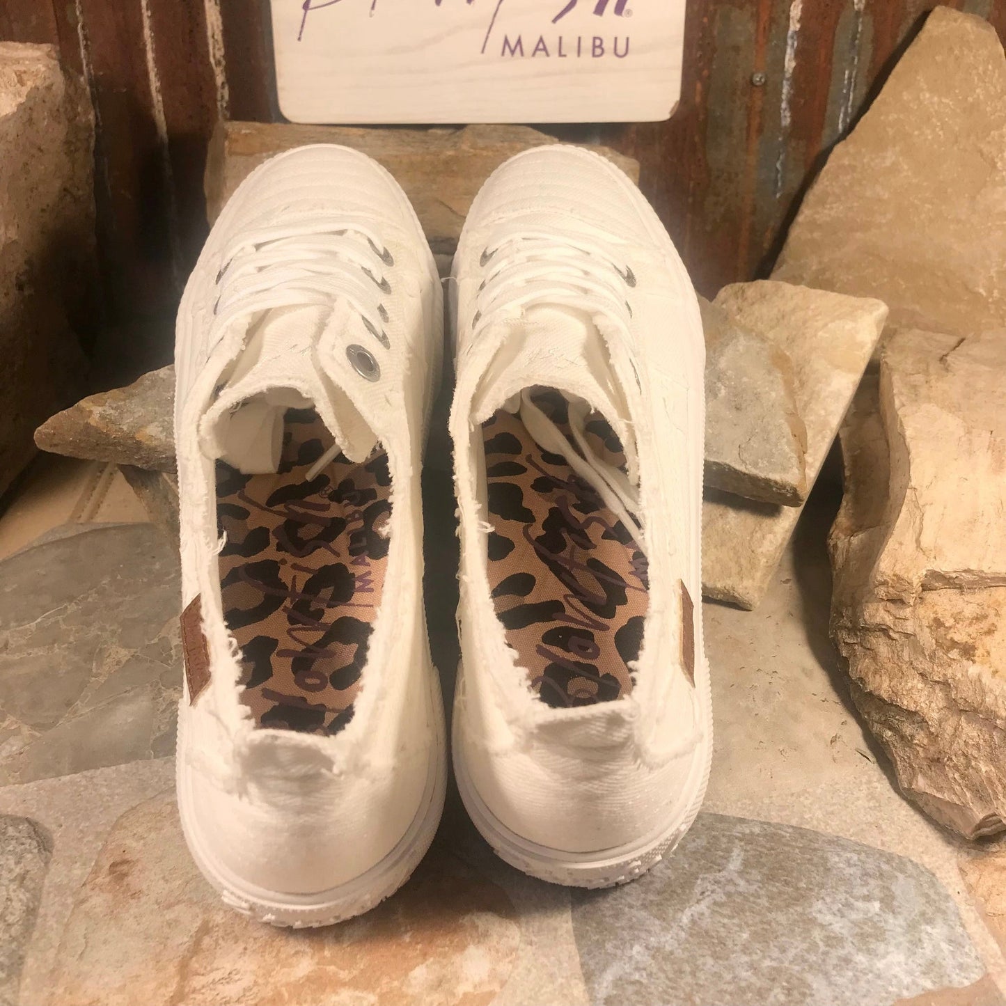 Clay Smoked Canvas Sneaker