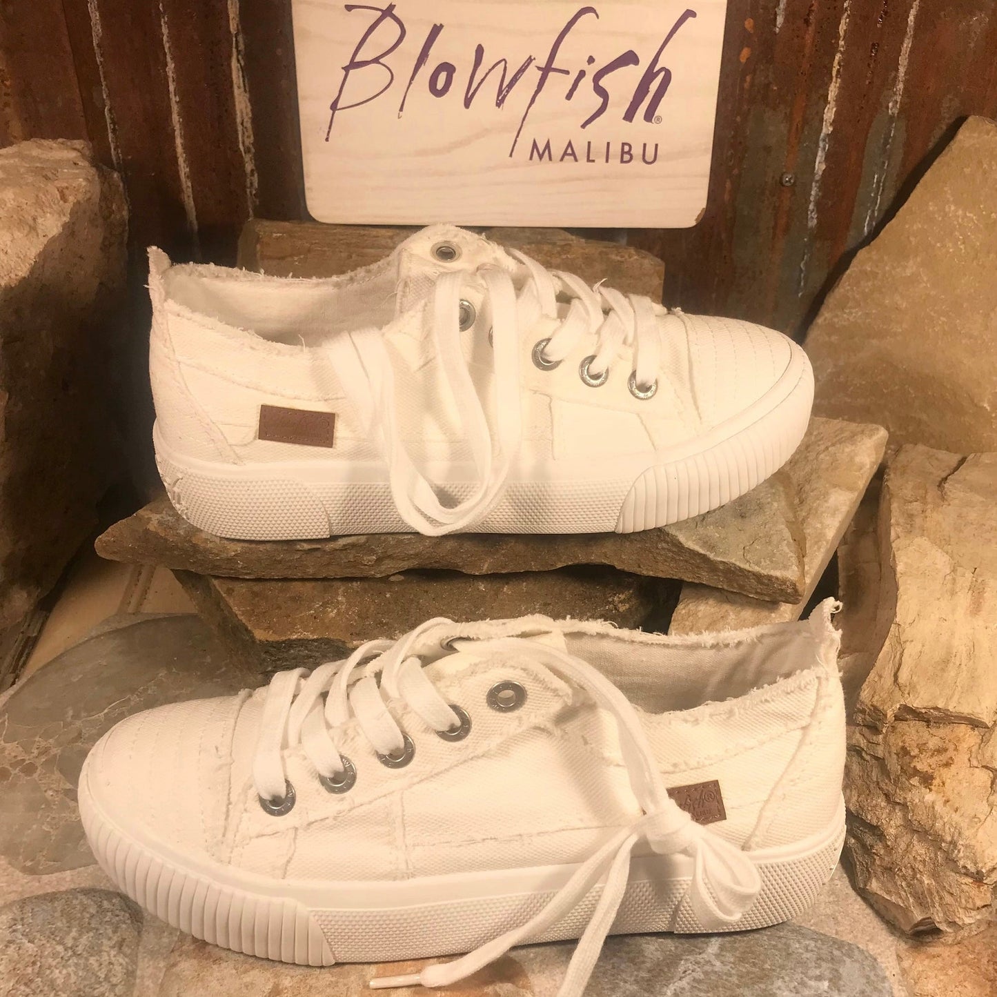 Clay Smoked Canvas Sneaker