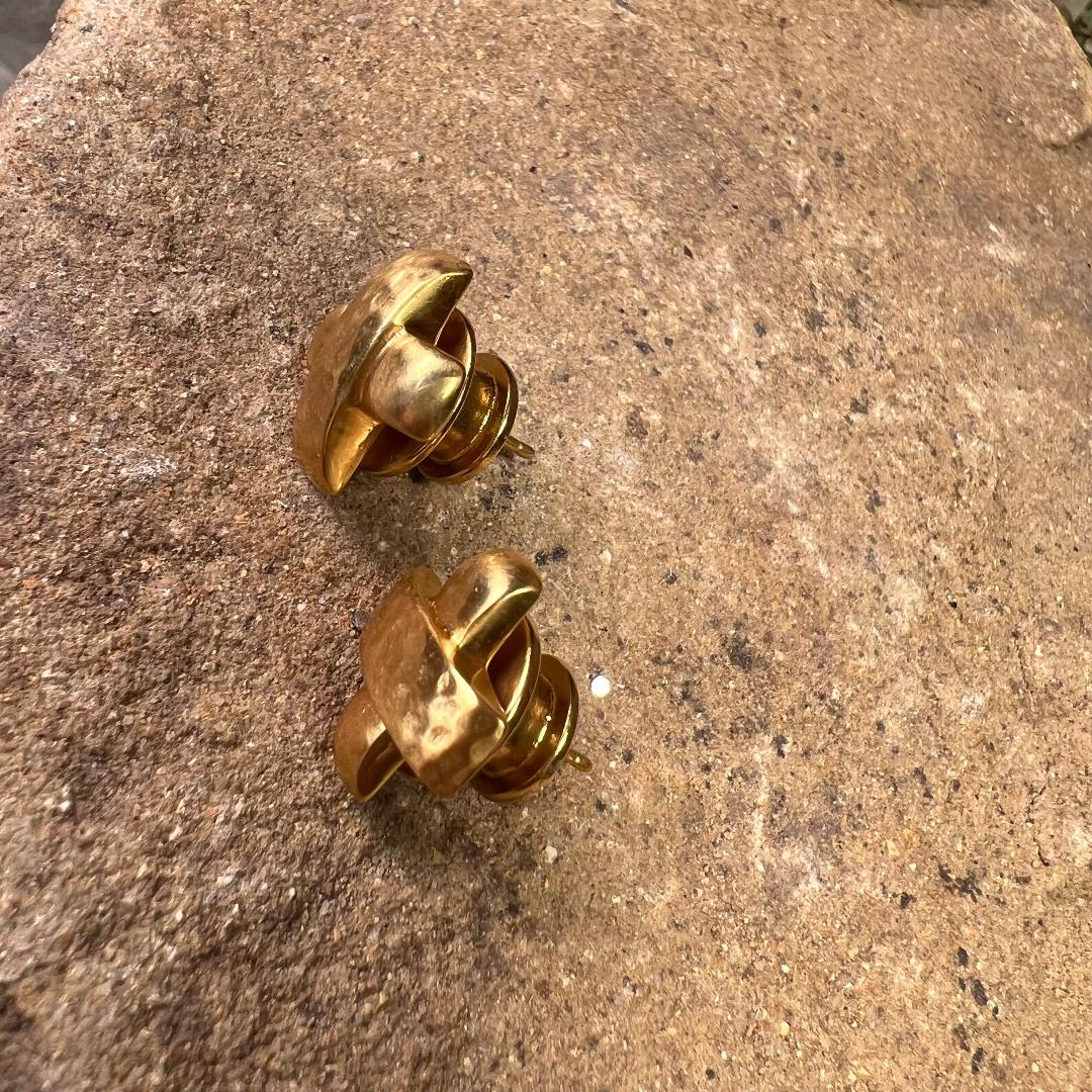Catalina X Gold Studs