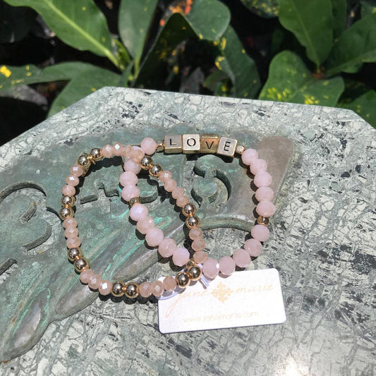 Pink LOVE Bracelet