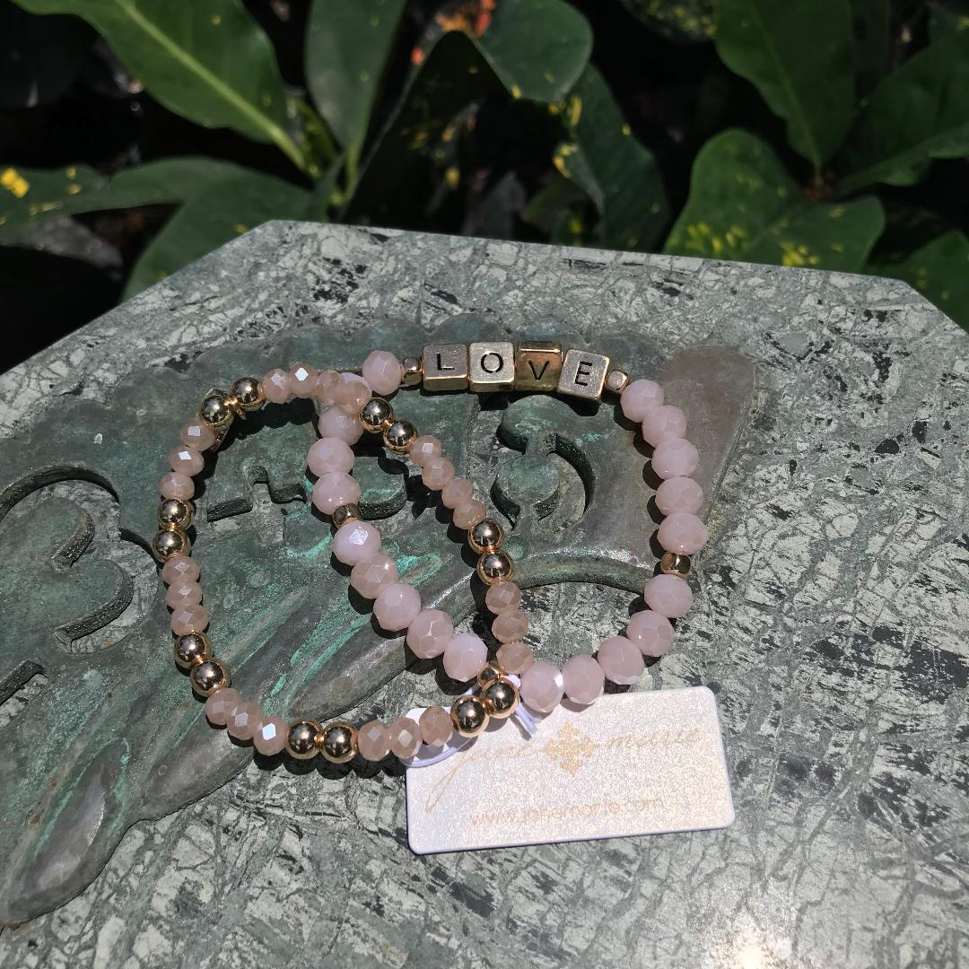 Pink LOVE Bracelet