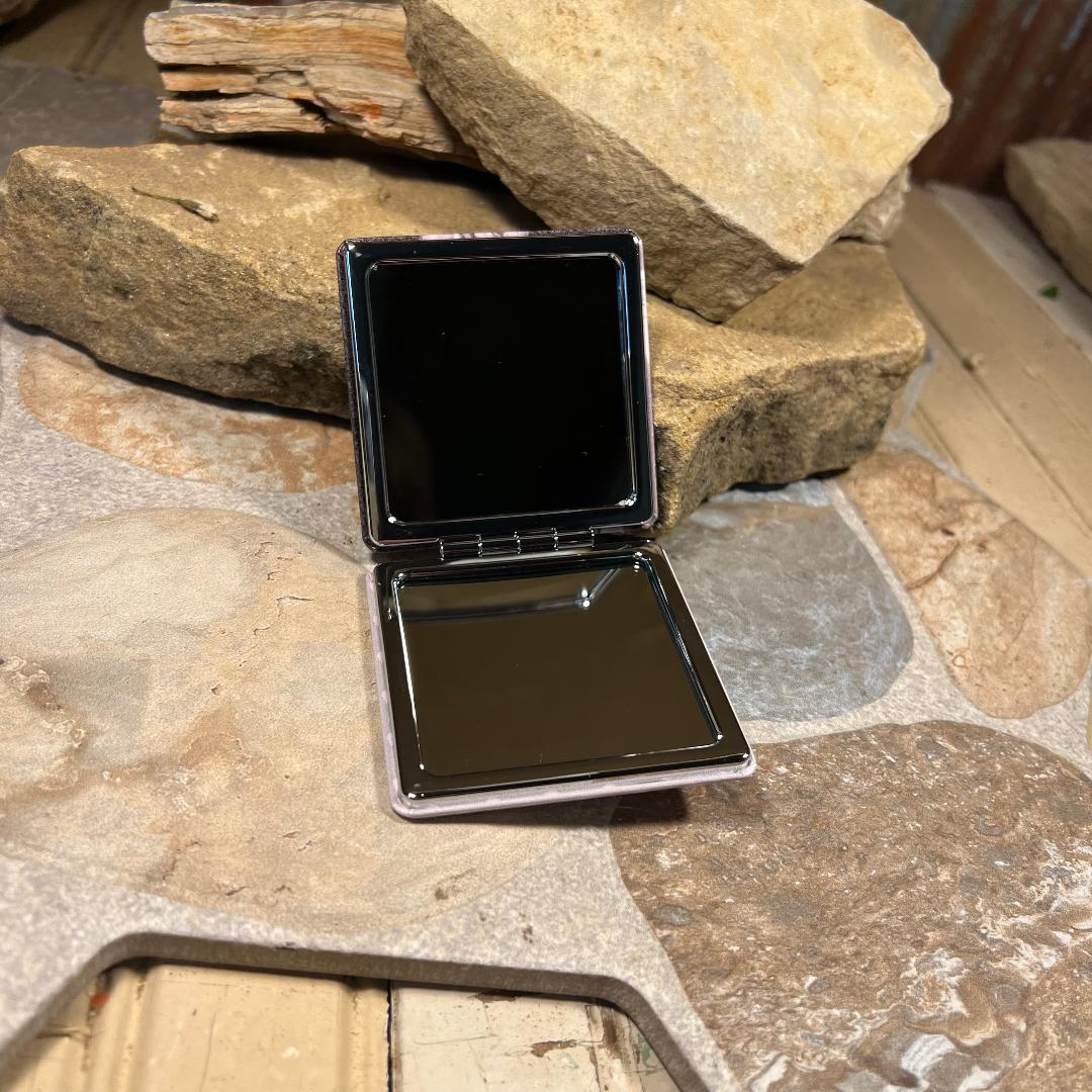 I'm Fixin' to Get Into some Trouble. You Comin'?... Compact Mirror