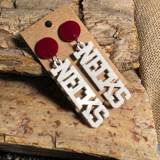 NECKS Dangle Acrylic Earrings