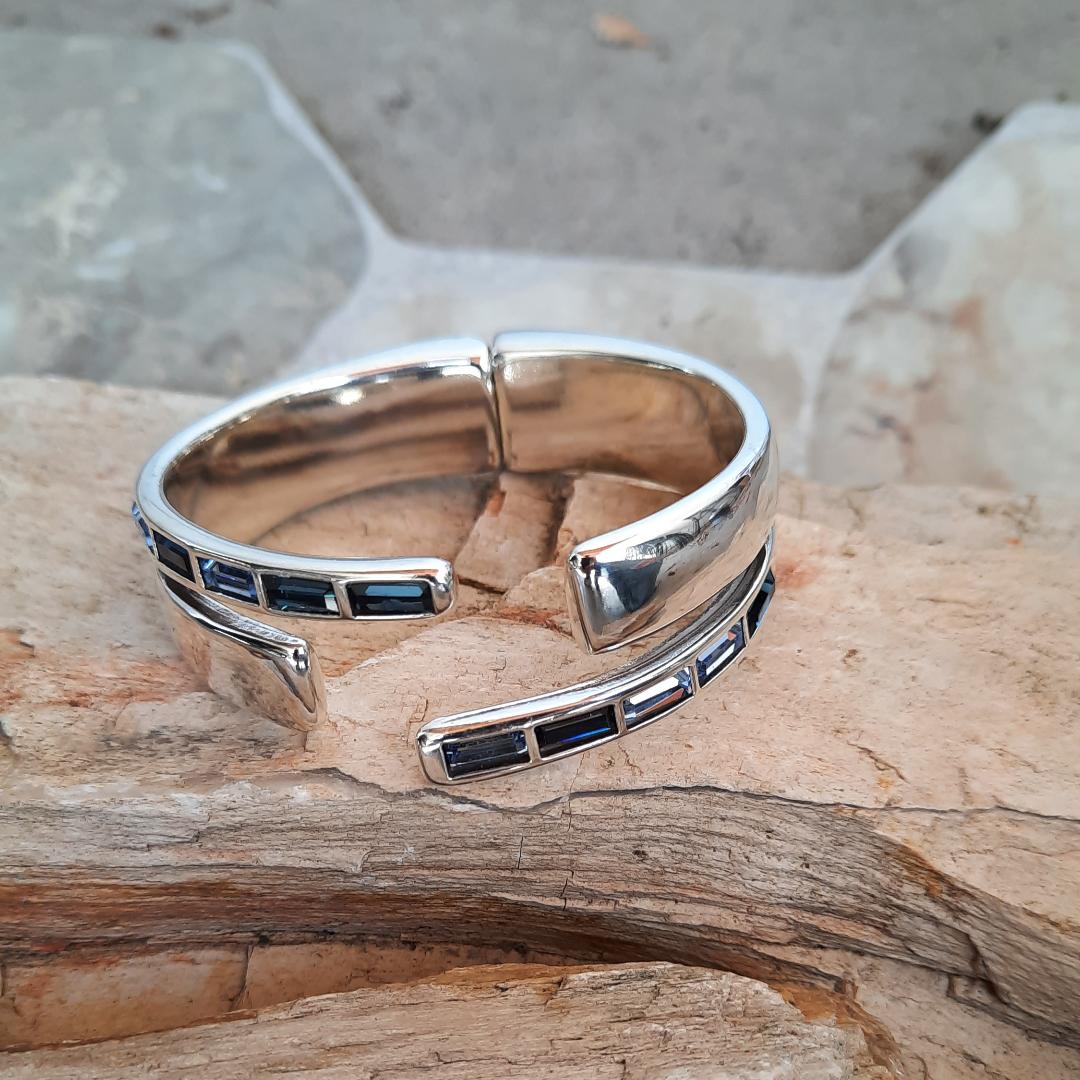 Silver Nightbird Wrap Bracelet
