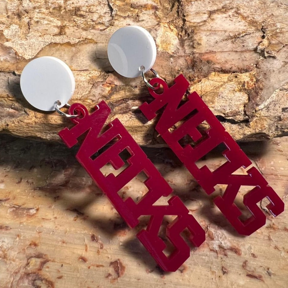 NECKS Dangle Acrylic Earrings