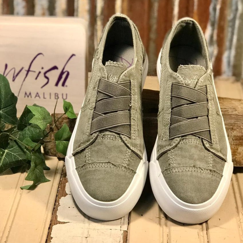 Marley Washed Canvas Slip On Sneaker