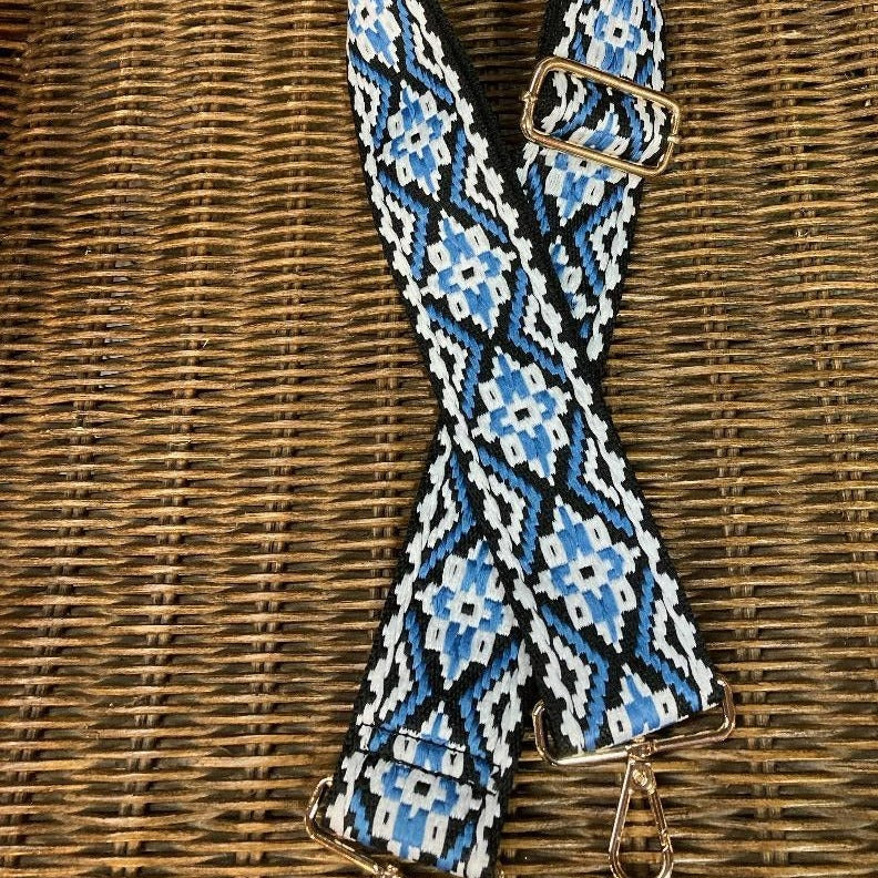 Floral Embroidered Adjustable Strap