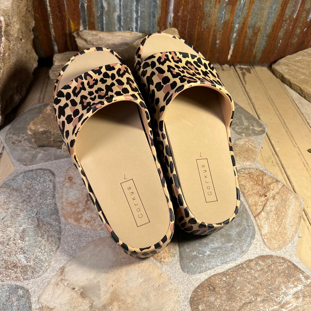 Popsicle Leopard Wedge