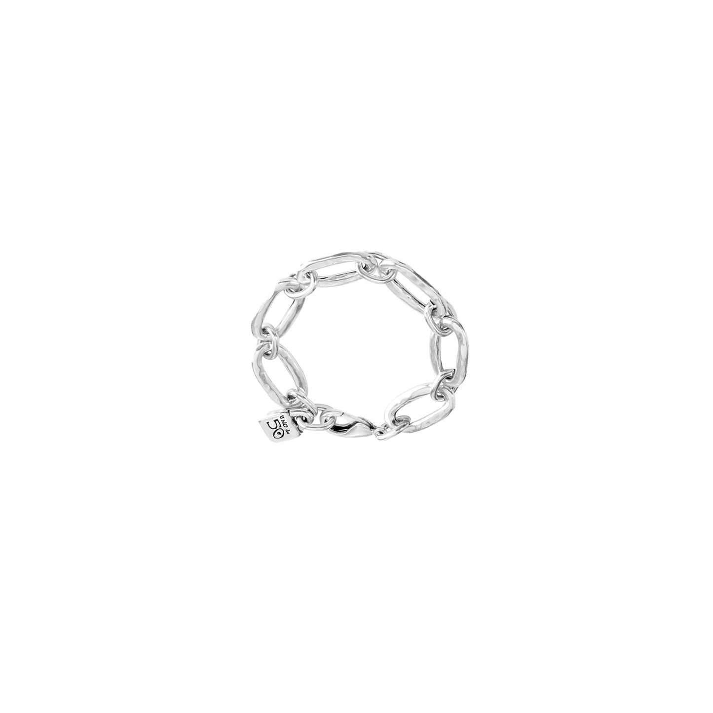 Oval Link Silver Bracelet