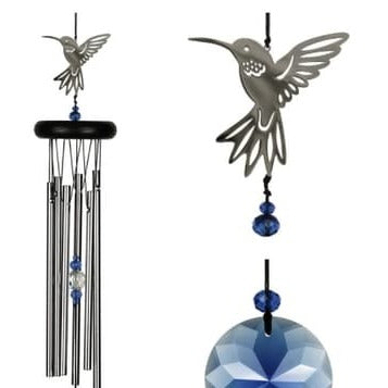 Crystal Hummingbird Chime