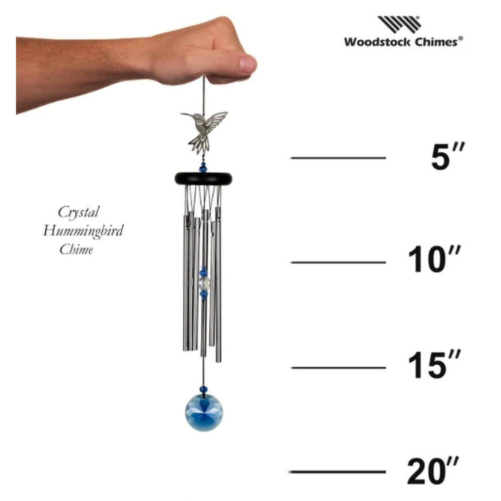 Crystal Hummingbird Chime