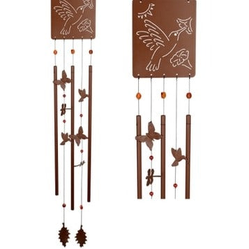 Victorian Garden Chime- Hummingbird