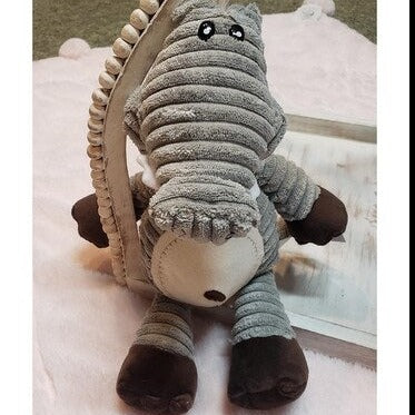 Plush Gray Alligator